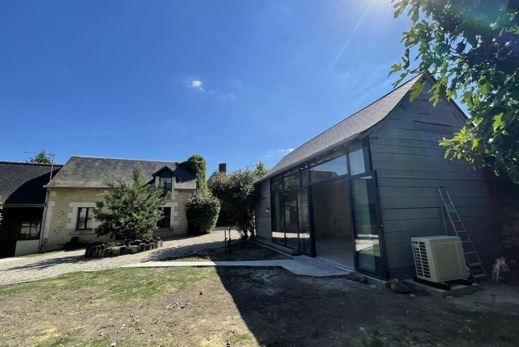 Le Clos Du Tilleul Fabuleuse Propriete 15 A 30 Pers Piscine Au Coeur D'Un Charmant Village Thilouze ภายนอก รูปภาพ